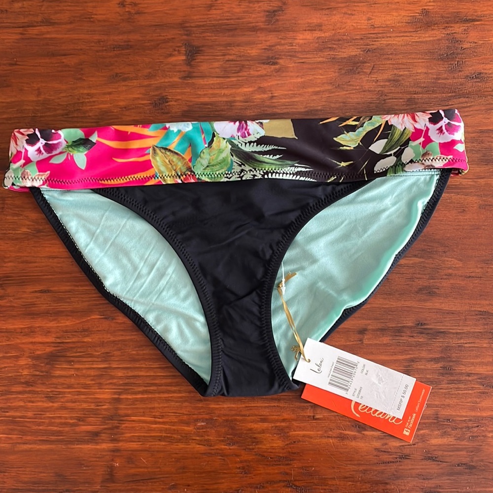 NWT Leilani Hialeah Bikini Bottoms in sizes 6/10/14